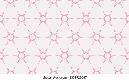 Red tones. Geometric design seamless pattern. Vector illustration