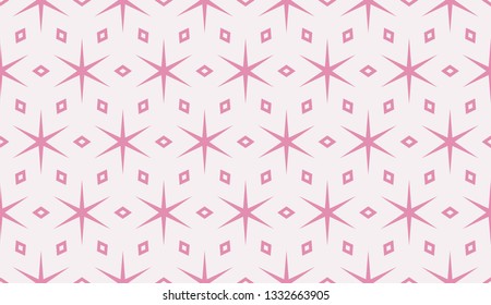 Red tones. Geometric design seamless pattern. Vector illustration