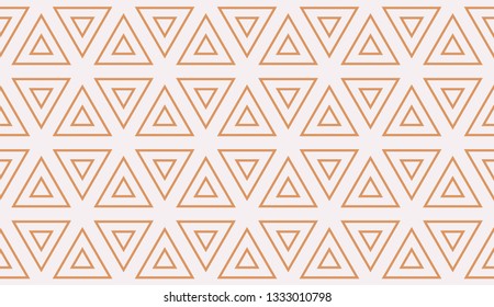 Red tones. Geometric design seamless pattern. Vector illustration