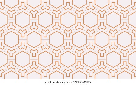 Red tones. Geometric design seamless pattern. Vector illustration