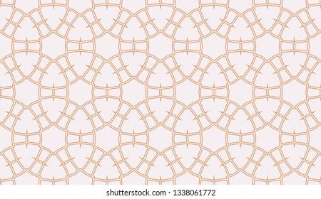 Red tones. Geometric design seamless pattern. Vector illustration
