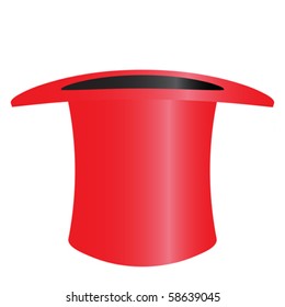 Red top hat