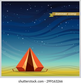 星空 キャンプ のイラスト素材 画像 ベクター画像 Shutterstock
