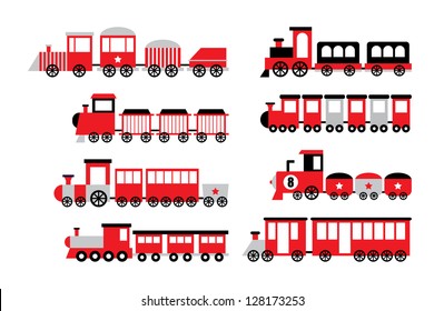 red train