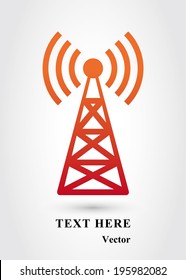 red  Transmitter Tower 