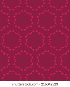 Red Triangle abstract Seamless pattern. Pattern can be used for wallpaper, gift wrapping, pattern fills, web page background, textiles, surface textures. Editable eps10 contains this pattern swatch.