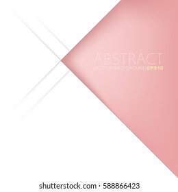 Red triangle arrow vector background on white arrow space for text and message design