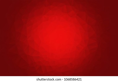 Red Triangle background. Eps 10 vectorel background. Vector triangle