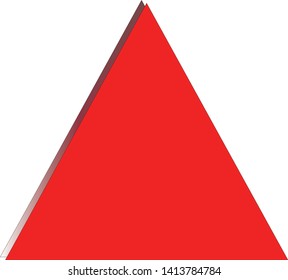 red triangle background pattern vector
