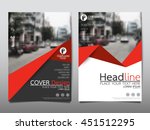 Red triangle business annual report brochure flyer design template vector, Leaflet cover presentation abstract geometric background, modern publication poster magazine, layout in A4 size