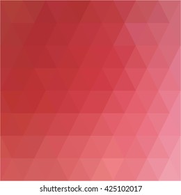 Red triangle business background