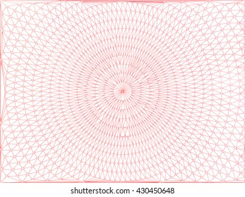 Red triangle line on gray abstract background
