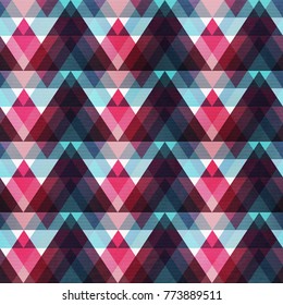 Red triangle pattern