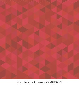 Red Triangle pattern , seamless background can use for design, vector.
