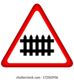 Railway Crossing Sign High Res Stock Images Shutterstock