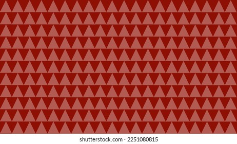 Red triangle seamless geometric pattern