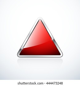 Red triangle sign