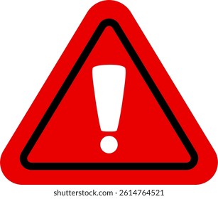 Red Triangle Warning Sign Symbol