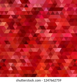 Red triangles background