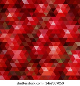 red triangular background. abstract illustration. presentation layout