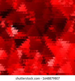 red triangular background. abstract template for presentation