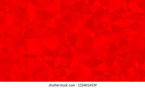 Red triangular low poly, Mosaic pattern Background, Vector illustration graphic, Creative, Origami style with gradient