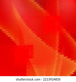 
Red  triangular pattern, geometric wallpaper. Abstract backgroundVector illustration. EPS 10