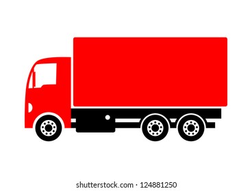 Red truck