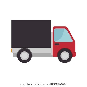 red truck cargo