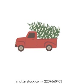 Red Truck and Christmas