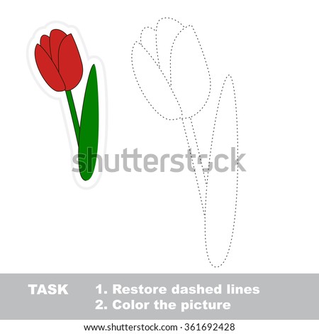 Similar – Image, Stock Photo dashes of colour tulips