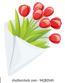 Red tulips