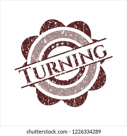 Red Turning rubber seal