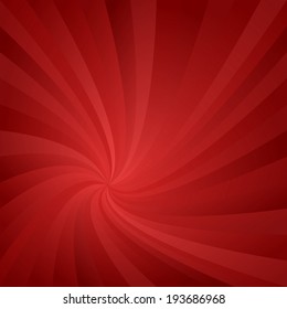 Red twirl pattern background - vector version