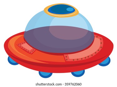 Red UFO,Alien