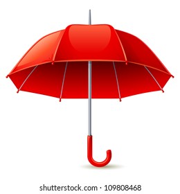 Red umbrella