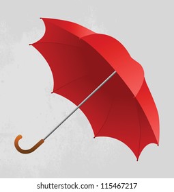 Red umbrella