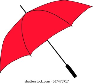 red umbrella