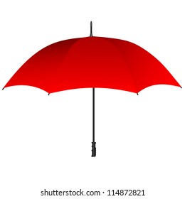 Red umbrella icon