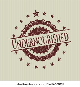 Red Undernourished distressed rubber grunge texture seal
