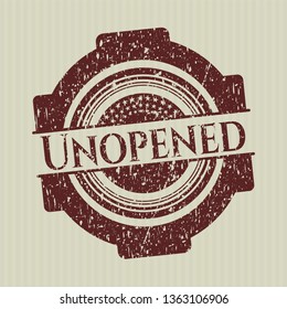 Red Unopened distress rubber grunge stamp