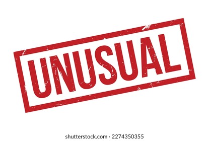 Red Unusual Rubber Stamp Seal Vector