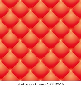 red upholstery background. seamless vector. eps10
