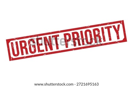 Red Urgent Priority Stamp Text with Distressed Effect 1