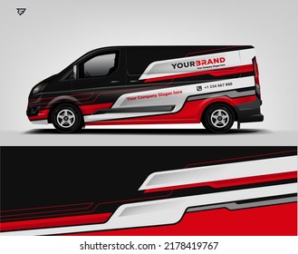 Diseño de la camioneta roja. Resumen de la camioneta geométrica ajuste el archivo imprimible eps10.