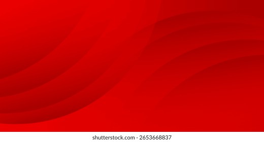 red vector abstract geometrical shape modern background.