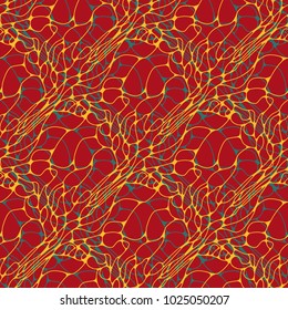 Red Vector abstract seamless pattern 