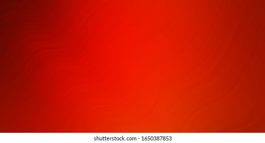 red vector background with bows. Colorful illustration in circular style with lines. Pattern for websites, landing pages.