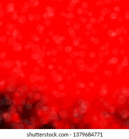 Red vector background with circles. Abstract illustration with colorful spots in nature style. Pattern for wallpapers, curtains.
