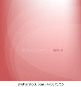 Red vector background curve label element with space for text and message design
